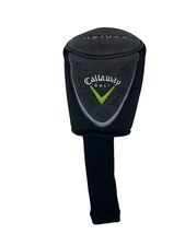 Callaway golf driver head cover black white universal fit