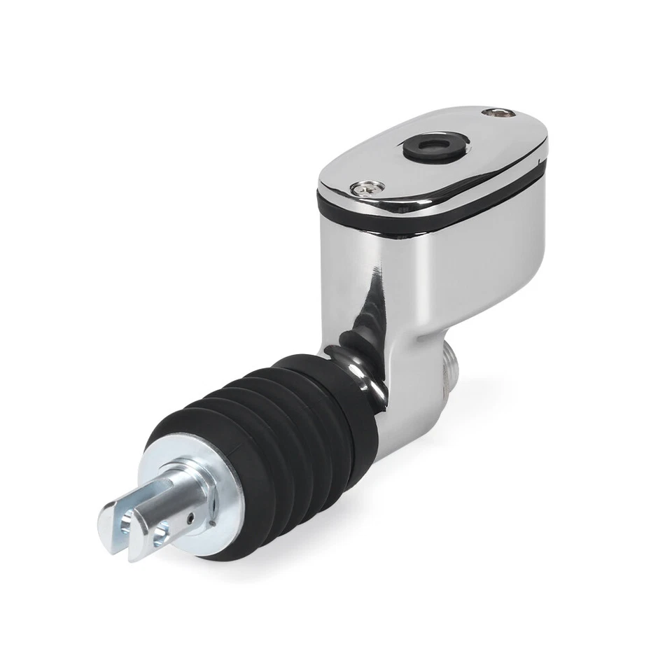 Cilindro mestre de freio traseiro cromado para modelos Harley Softail 41755-99 41767-05A - Imagem 3 de 4