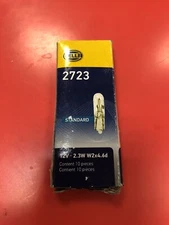 HELLA HELLA (2723) 12V Bulbs 1 box of 10 