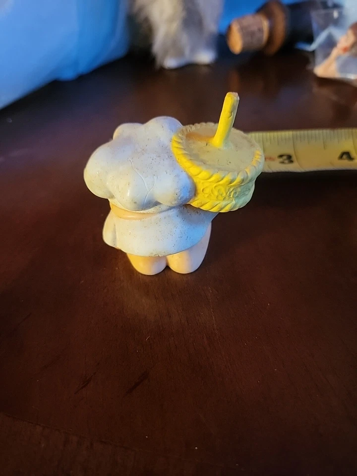 Ziggy "HAPPY BIRTHDAY!" PVC Figure Toy KNICKERBOCKER 1981 Vintage - Image 4 of 4