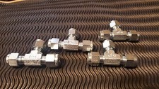 Pack of 4 --DK-Lok Compression union Tee DTZ-4-C xref: S-400-3