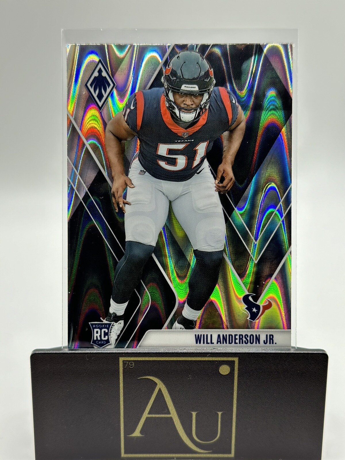 Will Anderson Jr. 2023 Phoenix Rookie #144 Houston Texans Seismic Wave Silver