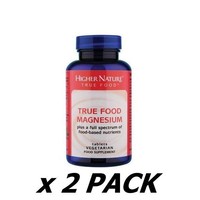 2 Pack Of Higher Nature True Food Magnesium 90 Capsule 2 Pack Of Higher Nature True Food Magnesium 90 Capsule
