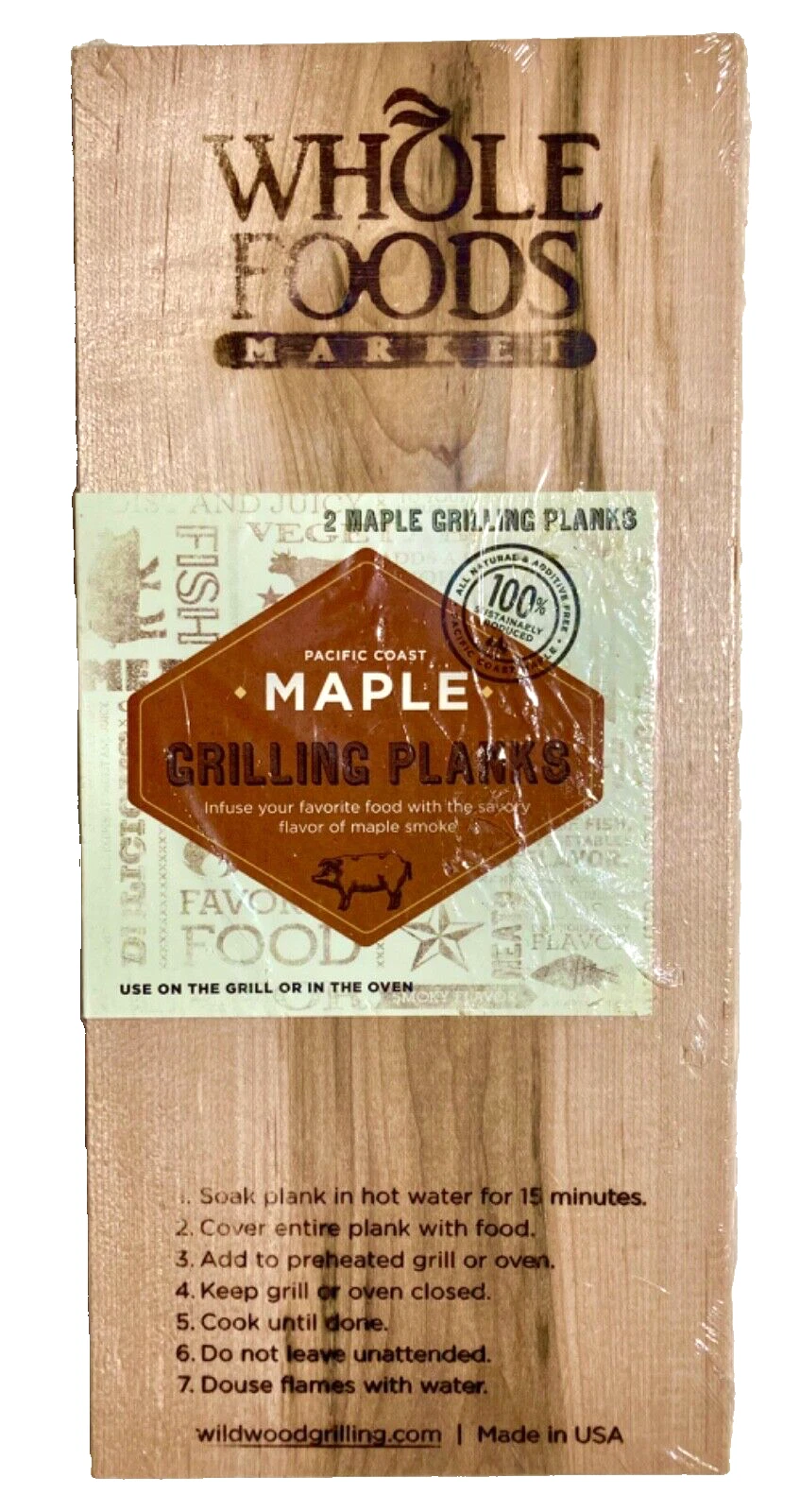 Wildwood Grilling Maple Planks (Large) - Thumbnail 3