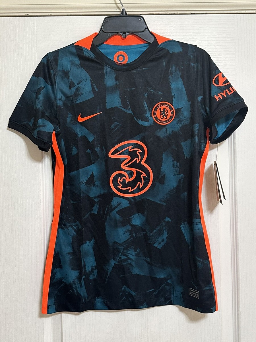 NEW Nike Womens Chelsea FC Stadium Third Jersey DB6222-468 Size