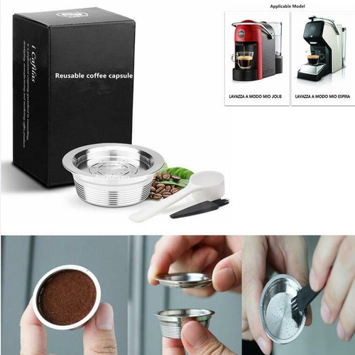 Cialde Filtro Capsule Caffè Riutilizzabili per LAVAZZA A MODO MIO JOLIE / ESPRIA AEU - Foto 6 di 10