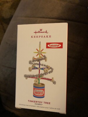 Hallmark Keepsake Ornament Tinkertoy Tree 2019 MIB