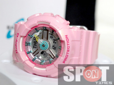 Casio Baby-G Pastel Pink Girls Watch BA-110CA-4A for sale online