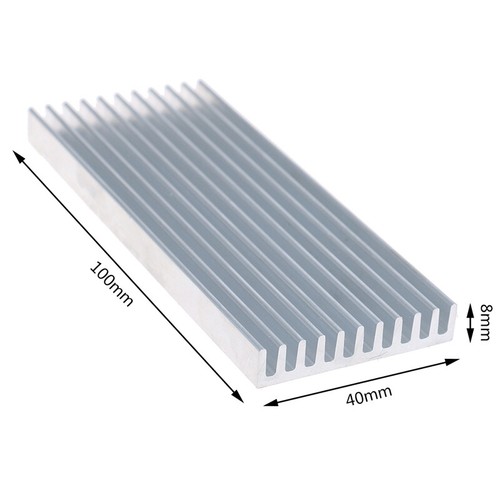 Extruded Aluminum Heatsink For High Power LED IC Chip Cooler Radiator Heat D _r1 - Afbeelding 15 van 16