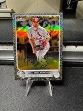 2022 Topps Gilded Chrome Paul Goldschmidt Blue Parallel Auto /50
