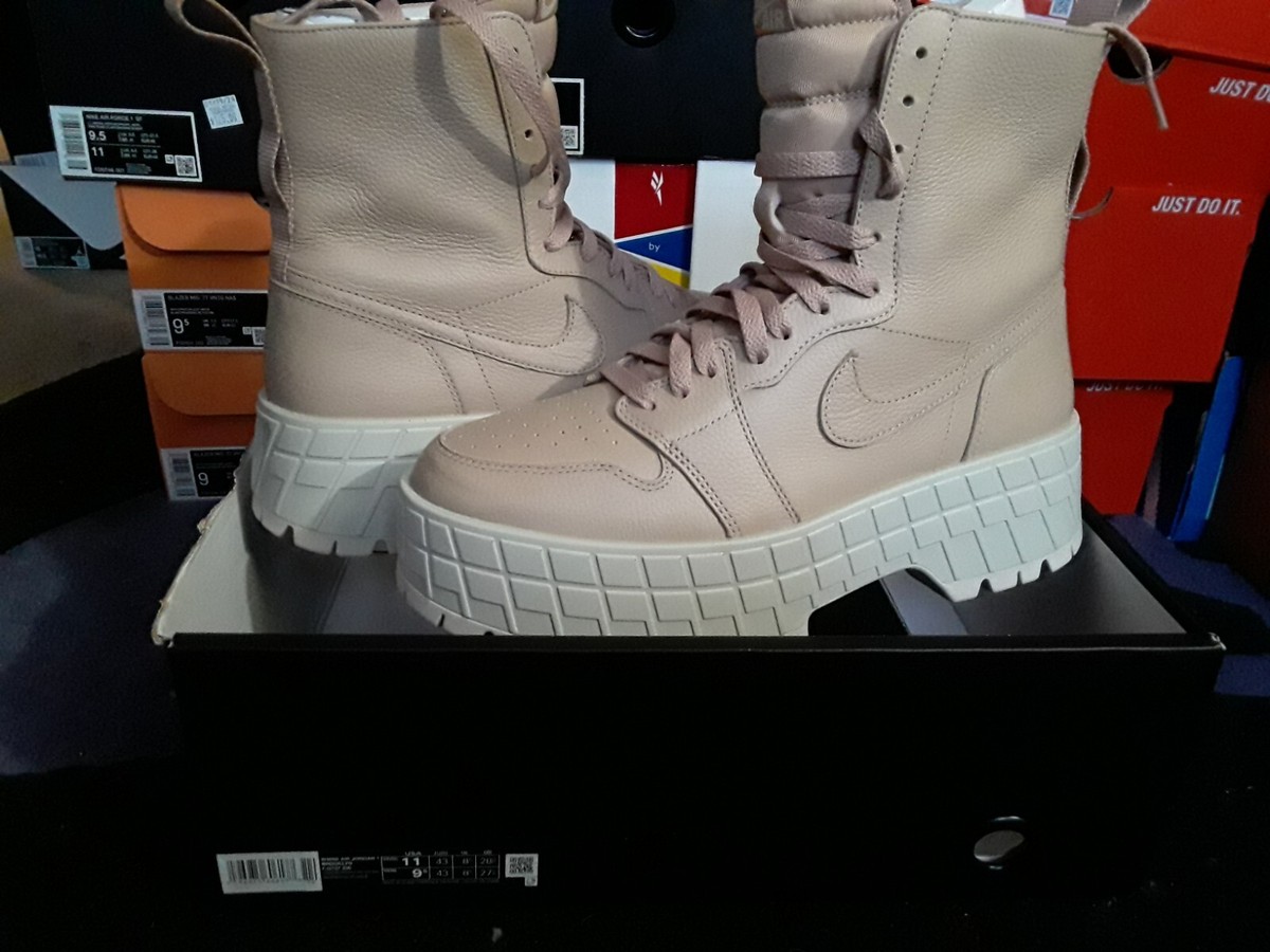 Wmns Nike Air Jordan 1 High Brooklyn Legend Medium Orewood