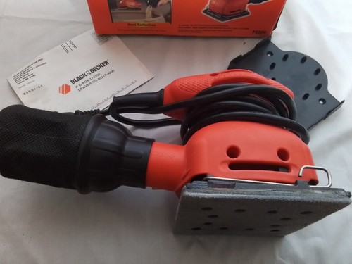 Black & Decker 1/4 in Sheet Finishing Palm Sander FS500/with Dust Collector - Picture 2 of 11