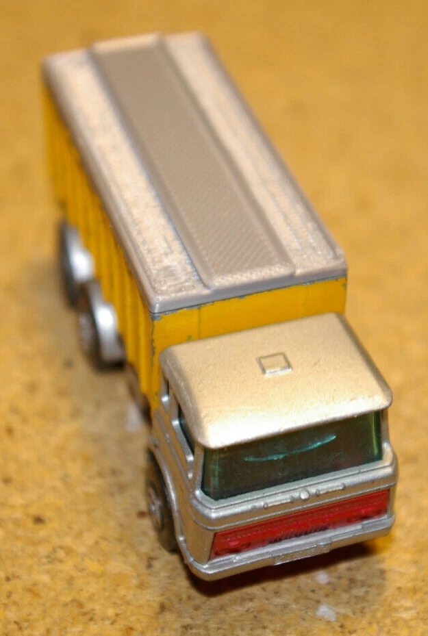MATCHBOX SERIES No. 47 DAF Tipper Container Truck LESNEY / Zubehör Plane - Bild 4 von 4