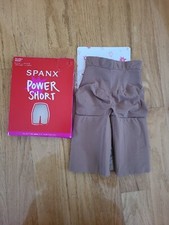 Spanx Higher Power Short Shaper Style 2744 Brown Size S