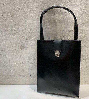 cdg tote bag black