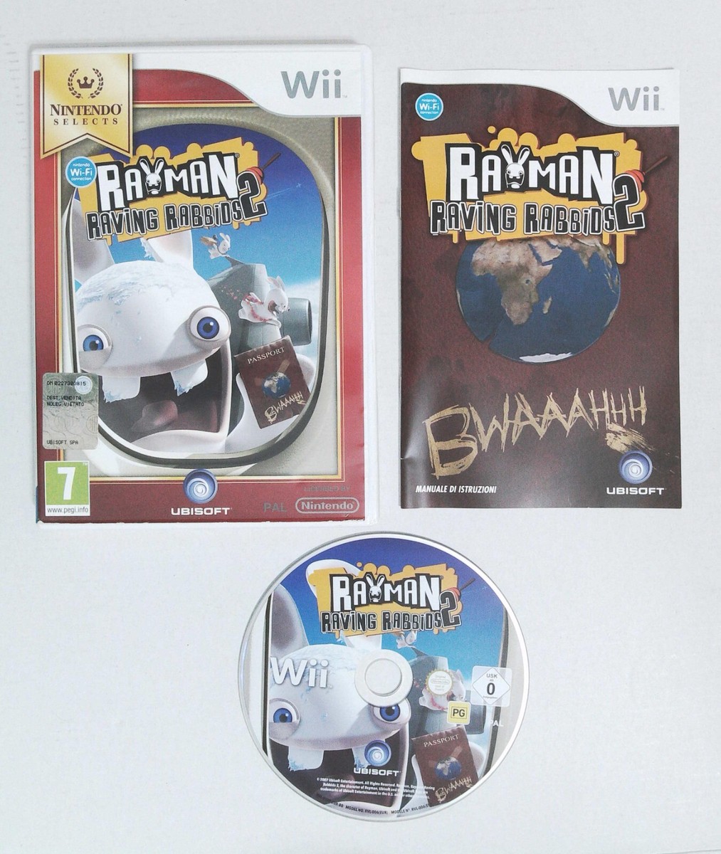 Manual Original Rayman Raving Rabbids Tv Party Wii | Meses Sin Interés - Foto 11