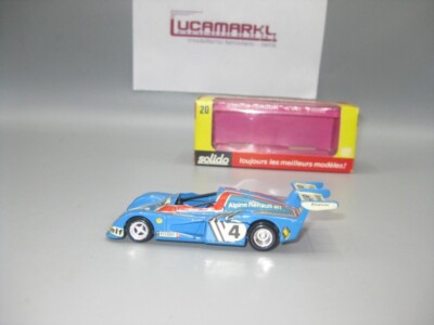 Solido 1:43 20 Alpine Renault A441 2l Le Mans, Made in France