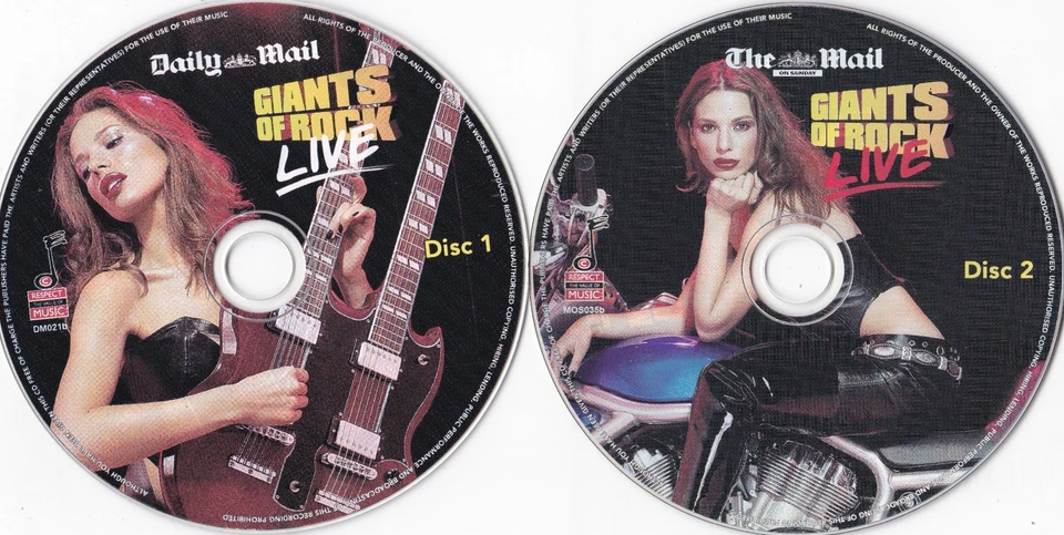 GIANTS OF ROCK LIVE ( DAILY MAIL Newspaper Double Album ) - Bild 3 von 3