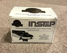 Instep Clipless Pedal Adapters for Look Pedals- Great for Peloton