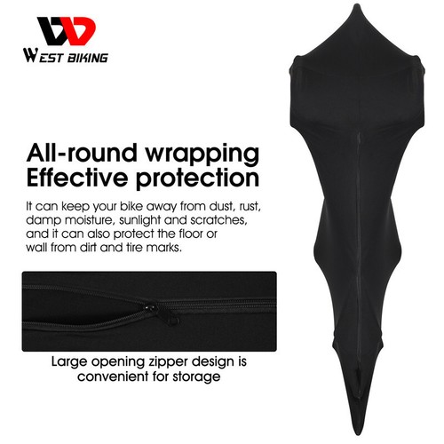 WEST BIKING Fahrrad Protektor Cover 24" 26 " 27.5" 700C Rennrad Rad Cover - Bild 7 von 12