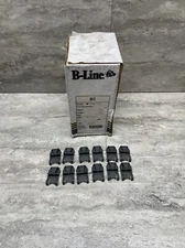 Box Of 112 Cooper B-Line BA15 Troffer Fastener Clip, Zinc Phosphate Finish, New