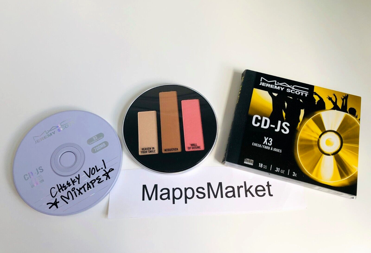 新品未使用 MAC x Jeremy Scott 限定コスメ3点セット The MAC x Jeremy Scott Palettes Look Like Your High School