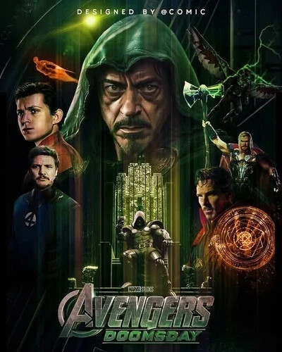 Benedict Cumberbatch Doctor Strange 2026 Poster - Wanddeko - Bild 1 von 4