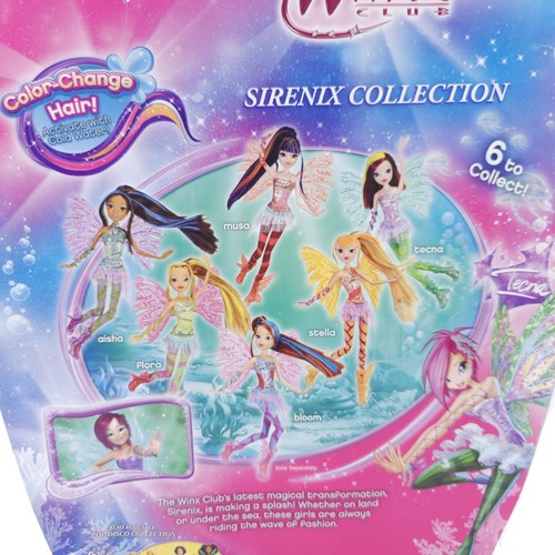¡Muñeca de hadas Tecna Sirenix Jakks Pacific Winx Club 2013! Nuevo en caja - Imagen 14 de 14