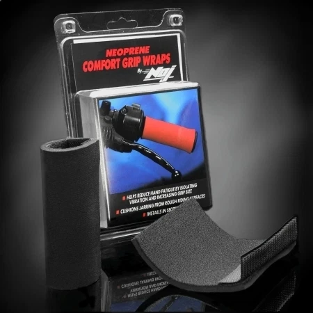 Neoprene Grip Wraps -NOJ -Comfort & Reduce Fatigue -Bicycle, Jetski, Motorcycle - Image 2 of 2