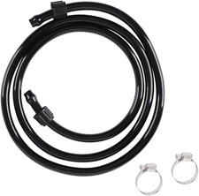 PVC Replacement Hose for Sprayers, Nylon Reinforced Replacement Hose with Fixing