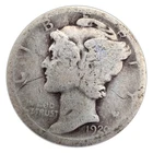 1920-D Mercury Dime G Good 90% Silver