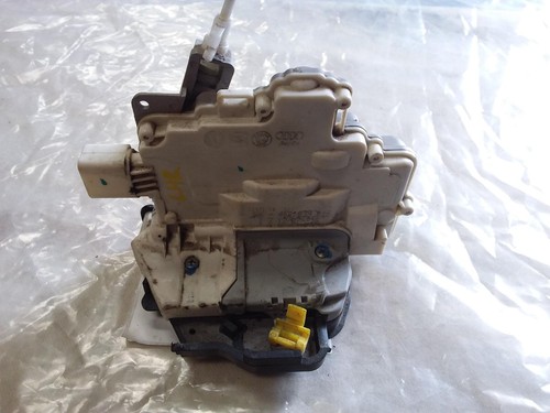 AUDI A3 LOCK MECHANISM LEFT REAR DOOR LOCK, 5DR HATCH, 8P, 06/04-07/08 04 05 06
