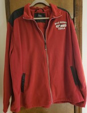 VTG 1990's Micky Mouse Walt Disney World 1971 Mens Fleece Jacket Zipper NWT