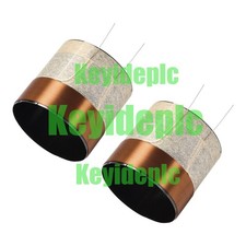 2pcs 51.5mm 2" Woofer Voice Coil 2 Layers Round Copper Wire for Bass Speaker ke