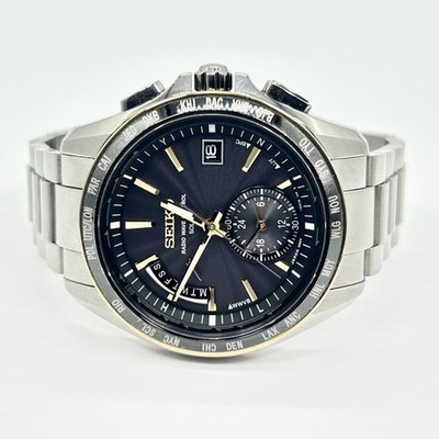 時計 SEIKO 8B54-0BB0 TITANIUM Seiko Brightz Titanium 8B54-0BB0 Solar Radio-Controlled Titanium