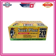 St. Albans Bay Suet Plus High Energy Suet Cakes 20 Pack 11 oz Wild Bird Food