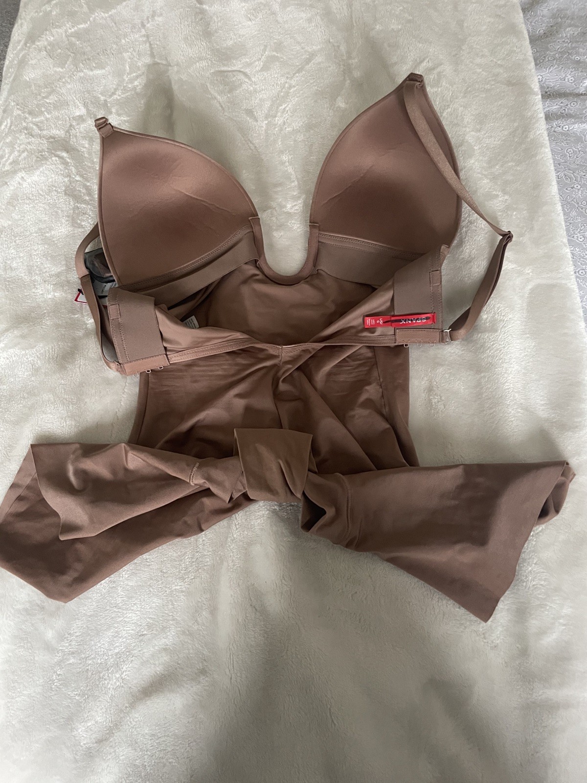 Spanx Suit Your Fancy Plunge Low-Back  Bodysuit size Large bnwt RRP £132 image 3
