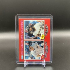 2026 Topps Heritage - Caballero, Cruz #4 2025 Stolen Base Leaders Red Bordered