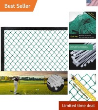 Versatile Golf Ball Netting - Impact Practice Net for Various Sports, 10x30 Ft