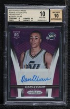 2014-15 Panini Prizm Rookie Purple 90/99 Dante Exum #6 BGS 10 PRISTINE Auto 1e38