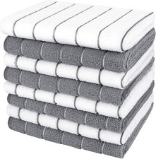12"x12" Kitchen Towels, Absorbent Dish Towels for Kitchen, Soft Dish Towels 8Pcs