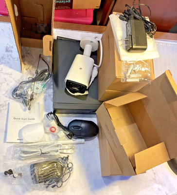 NIB DRAGON TOUCH K4W10 HIGH DEFN 3MP WIFI  REC SECURITY SYS. W/4 OUTDOOR CAMERAS