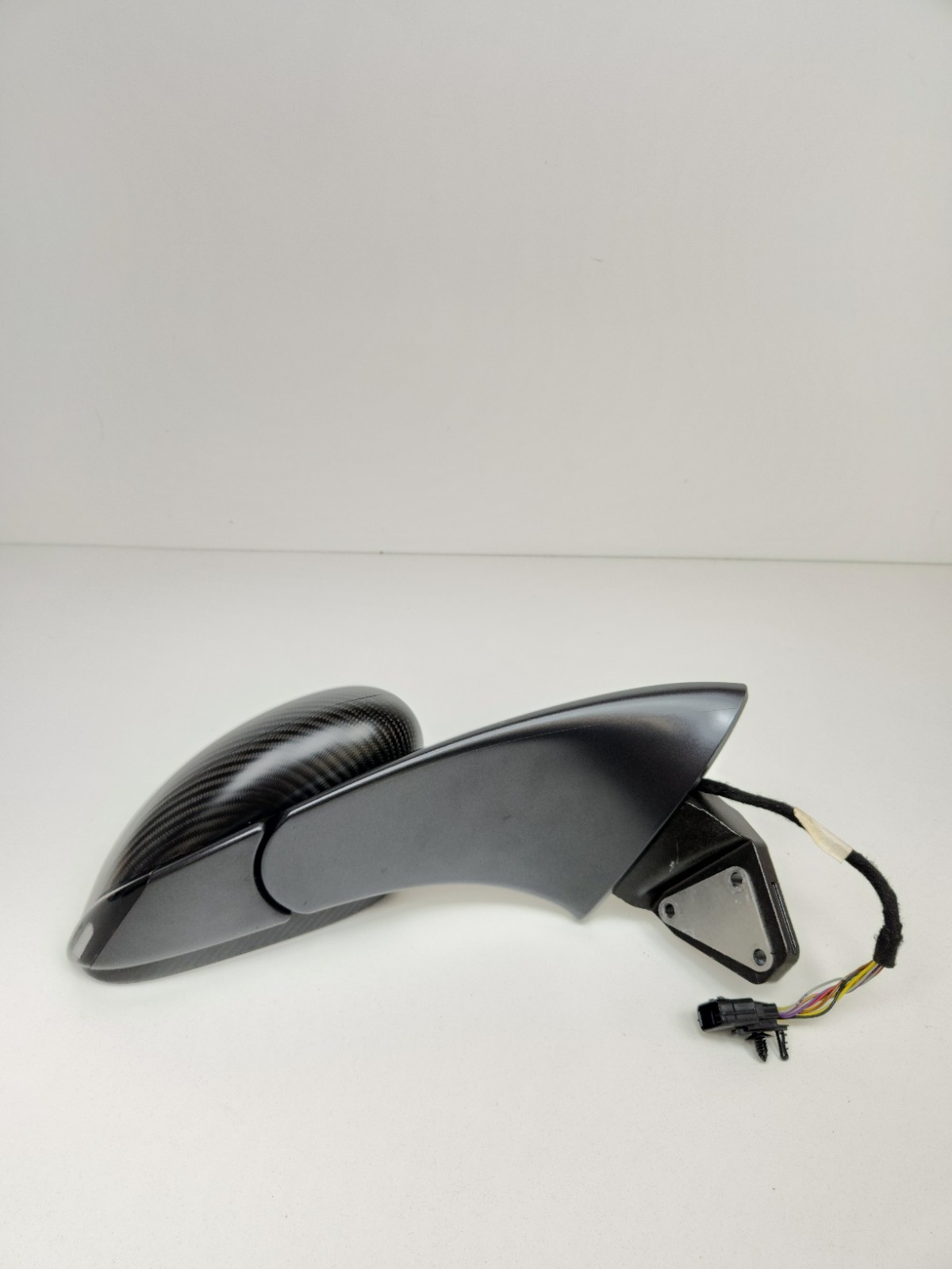 2015-2017 MCLAREN 675LT RIGHT PASSENGER SIDE CARBON FIBER MIRROR ASSEMBLY OEM 