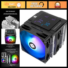 High-Performance Dual Tower CPU Cooler, ARGB LED, 1850RPM, AM4/AM5, LGA1700