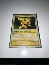 Pokémon TCG Pichu HeartGold SoulSilver 28/123 STAMPED Prerelease Holo
