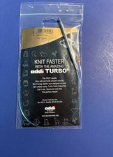 NEW Addi TURBO Circular Needles - 3 sizes - US6-32"; US8-16"; US10-47" you pick