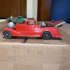 Hubley Fire Engine Pumper Truck 1950  s