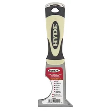 Hyde 06992 Painters Tool, Length 8 In, Blade Width 2 1/2 In, Carbon Steel,