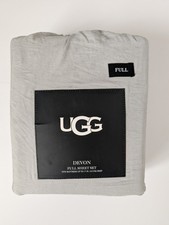 UGG Devon Full Sheet 4-Piece Bedding Set - Navy Stripes