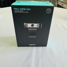 Brand New Logitech Webcam Pro Ultra Wide Angle HD1080p Web Camera (960-001070)